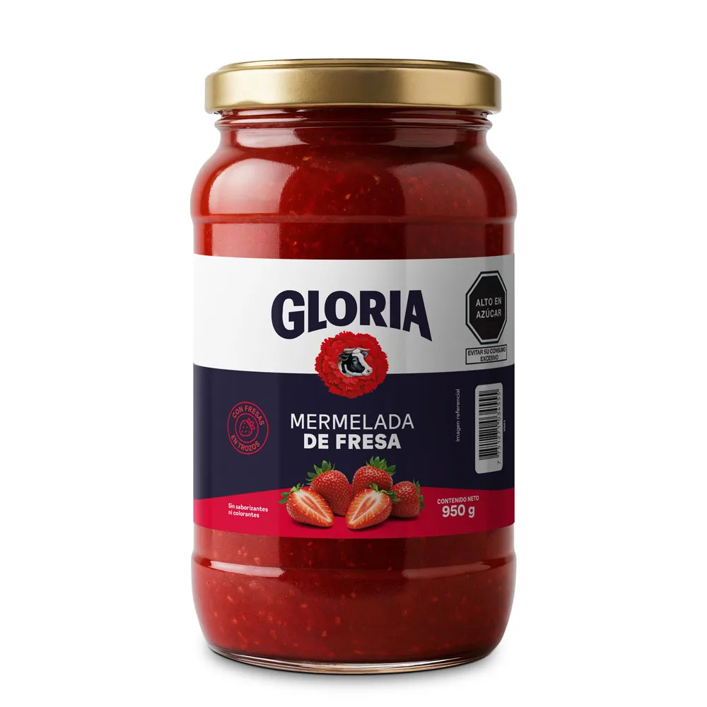 Mermelada de Fresa Gloria 950g la mayorita