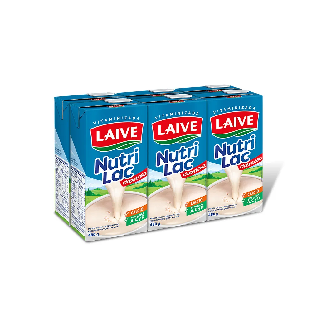 Mezcla Lactea Laive Nutrilac Sixpack la mayorita